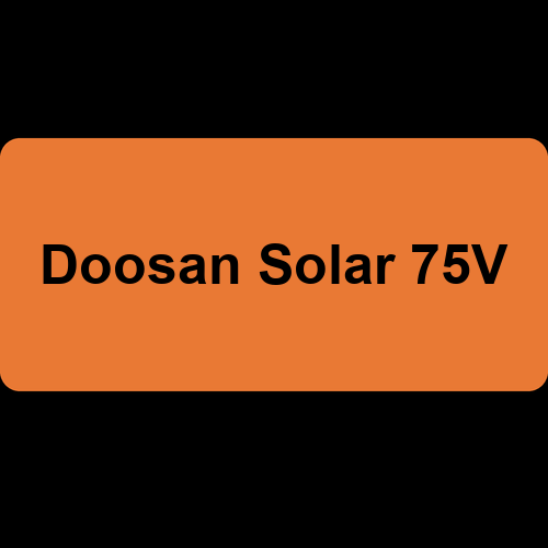 Doosan Solar 75V